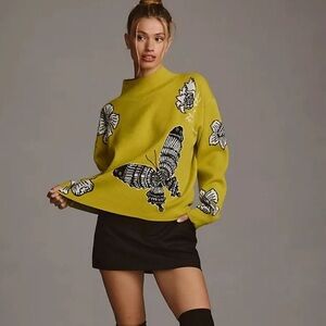 Anthropologie Florence Balducci Carys
Sweater Size XL X-LARGE Chartreuse